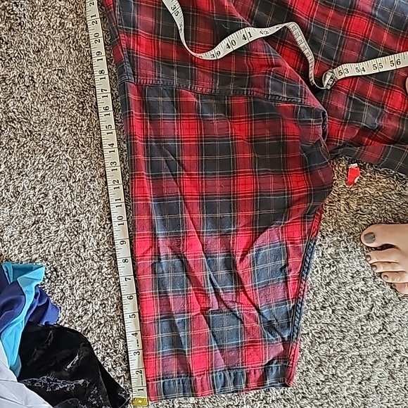 STUNNING VINTAGE NORDSTROM PLAID FLANNEL ROBE - Picture 8 of 10